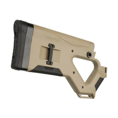 CQR Gen1.0 Buttstock for AR-15 in Tan (FDE) Back Side