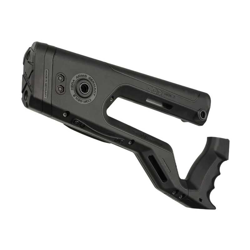 CQR GEN2.0 buttstock in black angled right