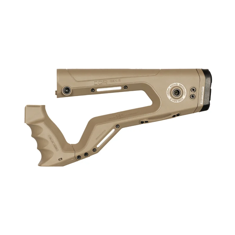 CQR GEN2.0 Buttstock in Tan (FDE) pointing left