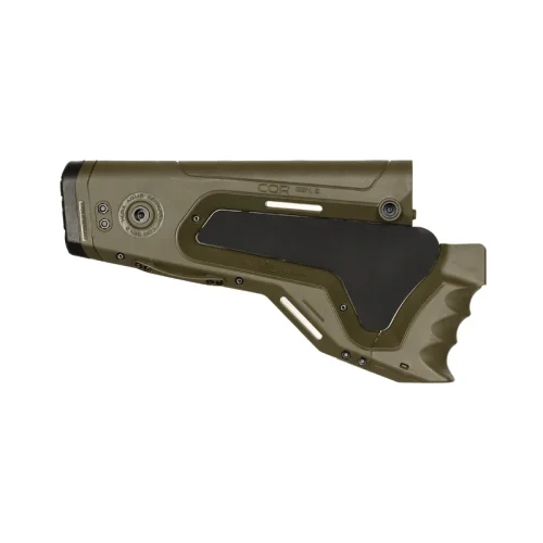 CQR GEN2.0 state restricted version buttstock in OD Green pointing right