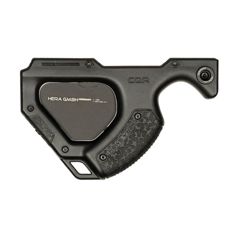 CQR Gen1.0 Featureless Front Grip in Black Pointing Left
