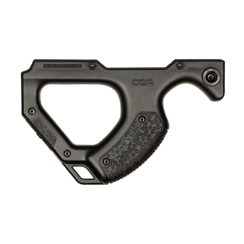 CQR Gen1.0 Front Grip in Black Pointing Left