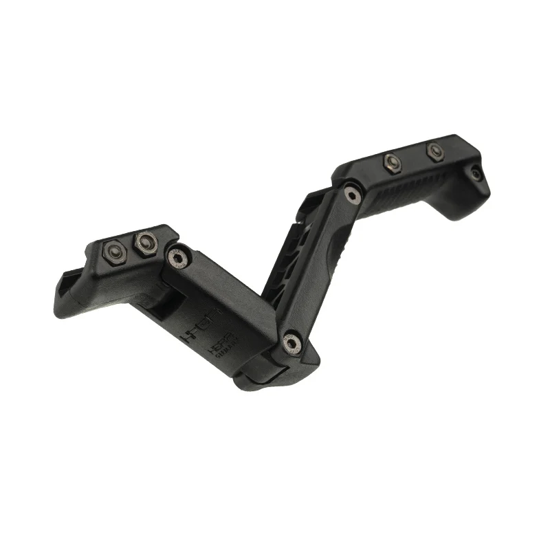 Black HFGA Adjustable Rifle Front Grip - Angled View