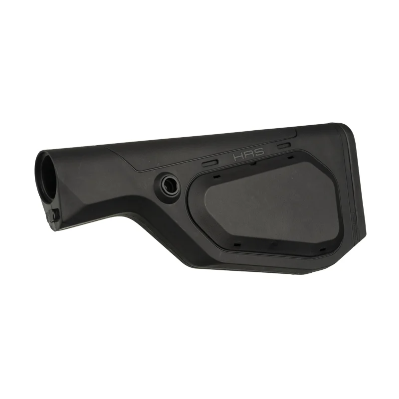 Hera HRS Fixed Buttstock Black front view with spacer