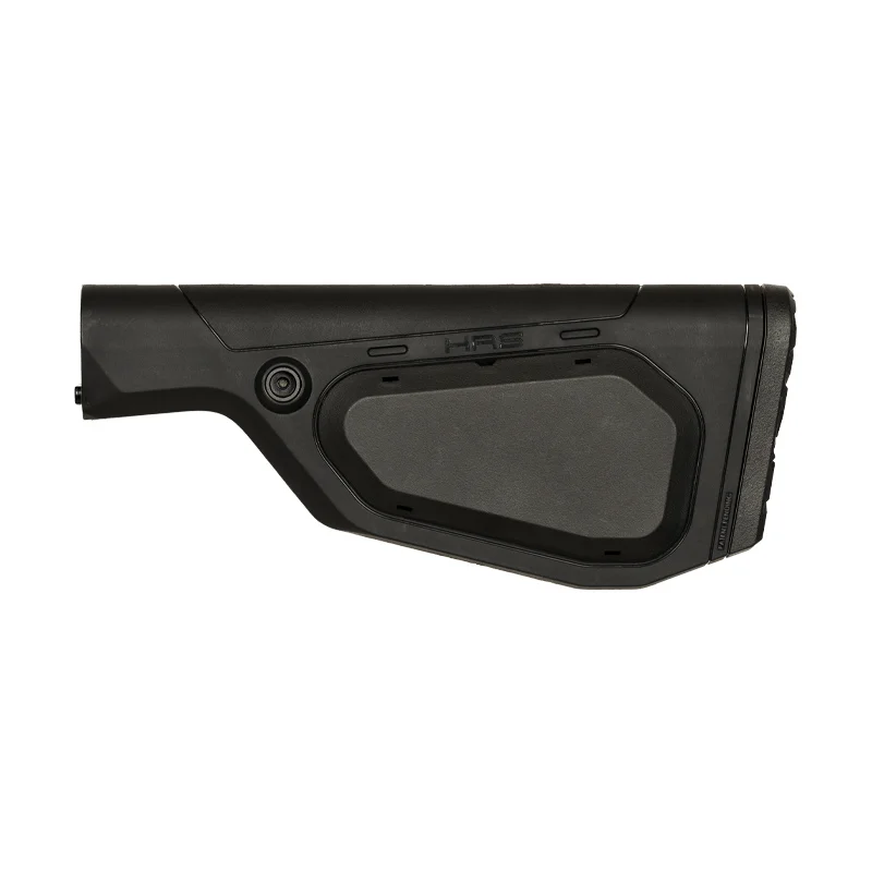 Hera HRS Fixed Buttstock Black pointing left with spacer