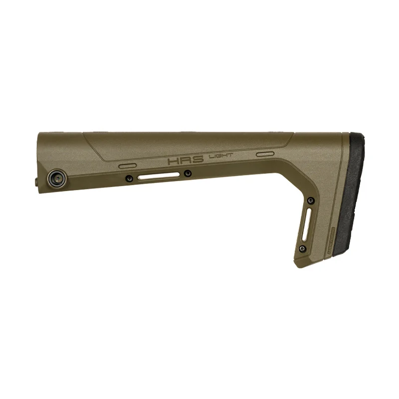 OD Green Hera Light Fixed Buttstock for AR-15 - Pointing Left