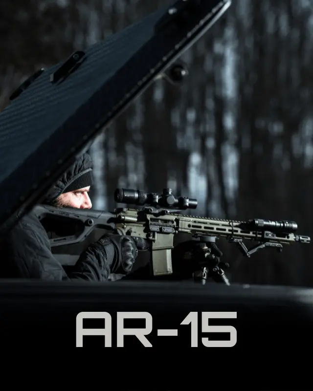 AR-15 Landing Page Button